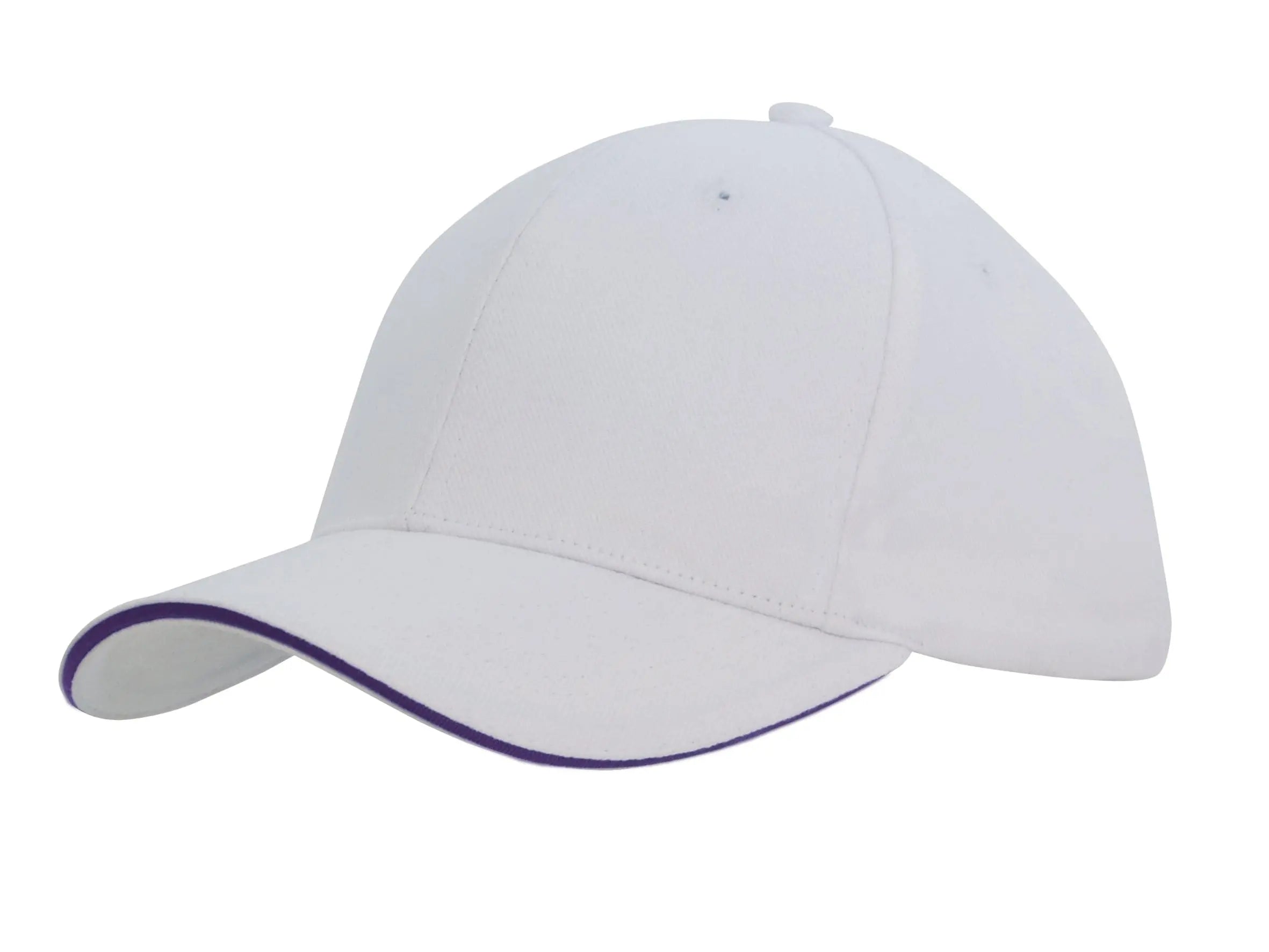 Headwear Brushed Heavy Cotton Cap With Sandwich Trim X12 - 4210 Headwear Professionals